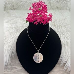 💓 BRIGHTON Retired Adjustable Mingle Disk Long Necklace